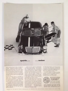 1963 MG Print Ad - Picture 1 of 2