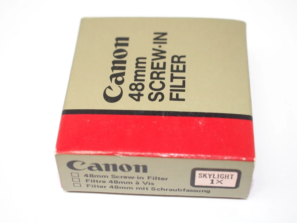 Canon 48mm Skylight Filter - Image 1 of 3