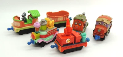 Toy Train Mixed Lot of 6 Learning Curve Chuggington Metal Mtambo Frostini Hodge - Image 1 of 4
