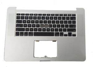 Top case Palmrest w keyboard backlight For Macbook Pro Retina 15.4" A1398 2013 - Bild 1 von 2