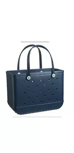Large Bogg Bag-Navy-Original Genuine NWT-Beach Pool Tote -You NAVY me crazy - Picture 1 of 5