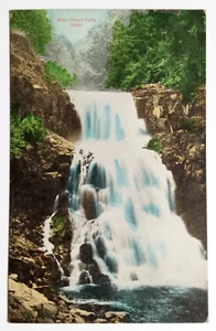 Bear Creek Falls Idaho Ausweis c1910 UNP Panoramablick Wasserfall Wesley Andrews - Bild 1 von 2
