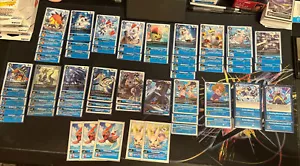 Digimon Blue Plesiomon EX1 Deck MINT!!! Never Played Comes With Garages - Picture 1 of 6