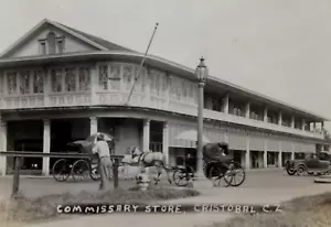 Foto Cristobal commissario dipendente zona canale di Panama anni 20-30 - Foto 1 di 3