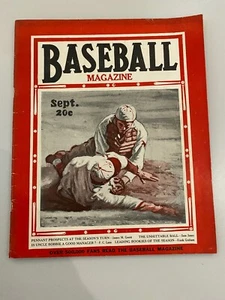 Revista de béisbol septiembre en muy buen estado t 1930 envío gratuito - Imagen 1 de 8