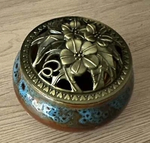 Ceramic Incense Burner, Various Colours available + FREE Multifunction Tongs - Picture 1 of 5