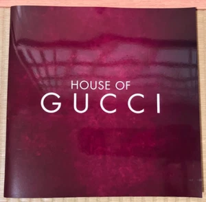 GUCCI Program Pamphlet Japanese Ridley Scott Lady Gaga Adam Driver Al Pacino - Picture 1 of 11