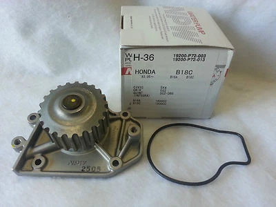FOR Honda Civic Acura Integra & Type-R NPW Japan Water Pump 19200P72013 H36 - Image 1 of 4