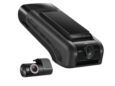 Thinkware 4K Dash Cam U1000 Plus WiFi HDR Parking Surveillance NightVision Auto Front & Rear - Image 1 of 3
