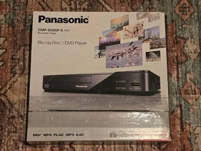 Panasonic DMP-BD90P-K Reproductor de Blu-ray Disc/DVD Full HD Alto BD90UsadoSin Controlador Foto 1 de 4