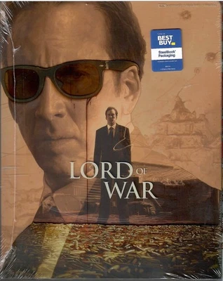 Lord of War 4K SteelBook UHD Blu-ray Best Buy 2005 No Dent - Crack Plastic Slip - Image 1 of 4