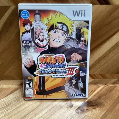 Naruto Shippuden: Clash of Ninja Revolution III Nintendo Wii Game - Image 1 of 4