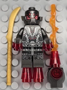 Lego Marvel Super Heroes Minifigure SH0175 Ultron Prime - Picture 1 of 4