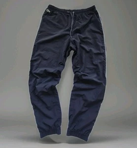 Pantalones de entrenamiento Lacoste Vintage Trackpants S pantalones de chándal negros Y2K Vintage retro - Imagen 1 de 6