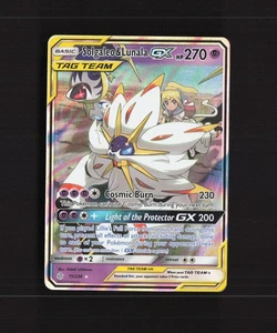 Solgaleo & Lunala GX 75/236 Cosmic Eclipse Ultra Rare Holo Pokemon Card NM - Picture 1 of 10