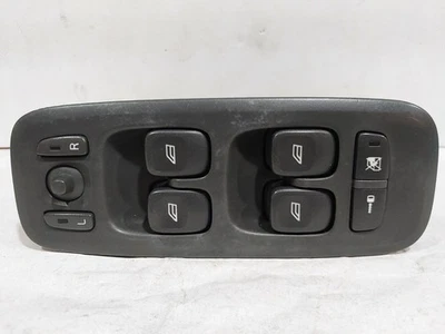 2001 to 2003 Volvo S60 V70 XC70 Driver Master Power Window Switch 30658116 Gray - Image 1 of 4
