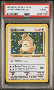 1999 Pokemon Jungle #5 Kangaskhan Holo PSA 6 EX-MT - Picture 1 of 2