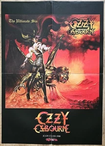 OZZY OSBOURNE - MEGA Poster from 2021, 16 x 22 in. (40 x 55 cm) MINT CONDITION - Picture 1 of 2