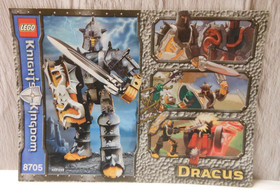 Lego 8705 Knights Kingdom CASTLE  DRACUS MANUEL INSTRUCTIONS 0NLY 2005