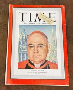 Time Magazine (February 25, 1946) (Cardinal Spellman) - Picture 1 of 2