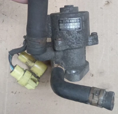 Válvula de control de aire de ralentí 84-86 Toyota Celica Supra 5mge Iacv 5m Cressida Iscv Foto 1 de 4