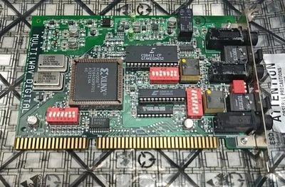 Multi!Wav Digital 16-Bit ISA Sound Card AdB International 1996 - UNTESTED - Image 1 of 4