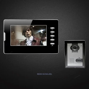 7inch Video Door Entry Security Intercom Electric Lock Supported for House/ Flat - Picture 1 of 5