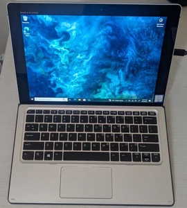 HP Elite X2 1012 G1 Intel M5-6Y75 @ 1.10GHz 8GB 256GB  Works, but battery is bad - Picture 1 of 7