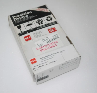 BS&B Safety Systems 563377 Type BV (L) 2" DN50 Rupture Disk 157 PSIG 316 SS New - Image 1 of 4