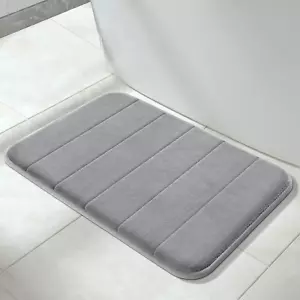 Memory Foam Bath Mat Rug, 24 X 17 Inches, Comfortable, Soft, Super Water Absorpt - Picture 1 of 12