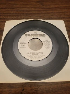 Columbia Records Promo Johnny Mathis "Simple" - Image 1 of 2