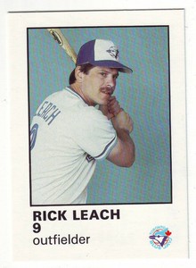 1987 Toronto Blue Jays Fire Safety RICK LEACH - Free Shipping!