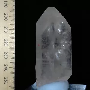Quartz Himalayan clear crystal point terminated natural mineral specimen 380ct - Bild 1 von 9