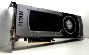 NVIDIA GeForce GTX Titan 6GB DP HDMI DVI-I DVI-D GRAPHIC CARD - Picture 1 of 11