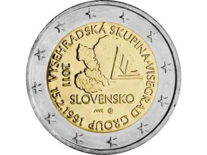 manueduc  ESLOVAQUIA  2011 2 EUROS  Conmemorativa Visegrad Nueva - Imagen 1 de 1
