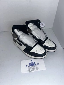 Talla 8.5 M- Jordan 1 Retro OG Moca Alta Oscura Usado Una Vez Dentro - Imagen 1 de 4