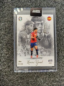 2023-24 Topps Total Football UEFA UCL Lamine Yamal 85/99 Limited Edition - Imagen 1 de 2