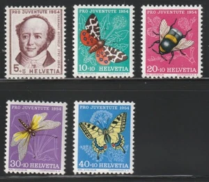Switzerland    1954    Sc # B 237-41   MNH   OG - Picture 1 of 1