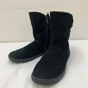 Koolaburra by UGG Size 6 Black Shazi Short Suede Ankle Boot 1019361 - Picture 1 of 12