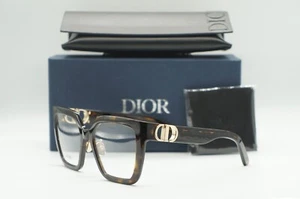 NEW CHRISTIAN DIOR 30MONTAIGNEO S1F 2000 DARK HAVANA AUTHENTIC EYEGLASSES 55-18 - Picture 1 of 5