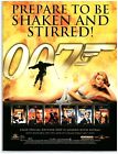 2000 MGM James Bond 007 Movie DVD Print Ad, Sexy Bond Girl Shaken And Stirred