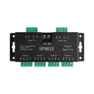 SP901E LED Pixel WS2812B WS2811 SPI Signal Amplifier Repeater RGB Addressable - Picture 1 of 13