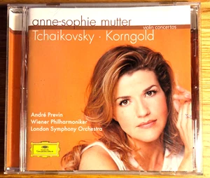 Tschaikowsky / Korngold: Violinkonzerte - Anne-Sophie Mutter / Previn CD ist NEUWERTIG - Bild 1 von 3