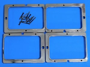 1981 1982 1983 Chrysler Imperial OEM Headlight Chrome Bezel - SET OF 4 - Picture 1 of 9