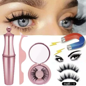 Kit líquido de extensión de pestañas postizas magnéticas naturales Se L - Imagen 1 de 27