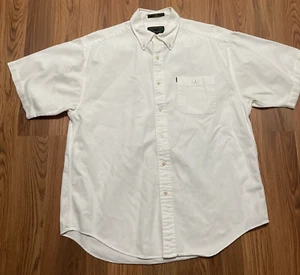 Alexander Julian Colours Shirt Men Large White Short Sleeve Casual Button Up VTG - Picture 1 of 12