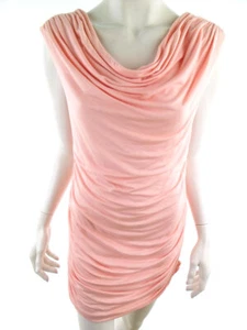 awear T. 38 Rosa Corta Vestito aderente Viscosa 100% Senza maniche - Foto 1 di 5