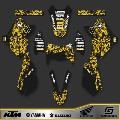 Kit de gráficos Suzuki DRZ400SM S SE 21 MIL calcomanías personalizadas Supermoto pegatinas envoltura Foto 1 de 4