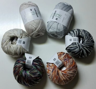 RICO DESIGN GMBH & CO. KG Rico Design Bändchengarn Bambus Cellulose oder Fashion Cotton Spray 50g-Knäuel