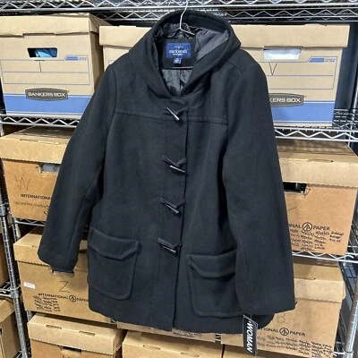 Chaqueta Mackintosh New England Para Mujer 1X Abrigo Negro Nuevo Con Etiquetas Sh Foto 1 de 4